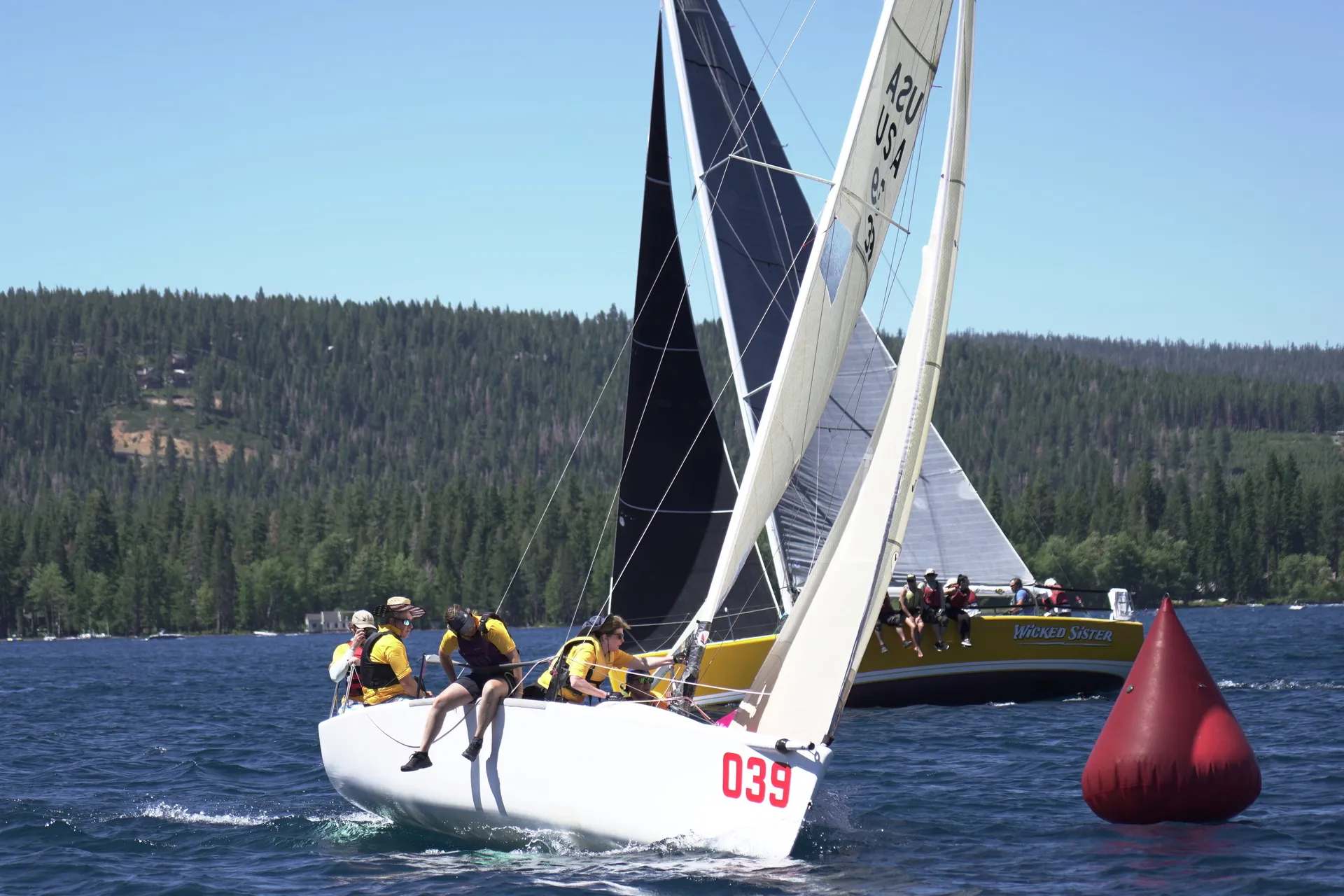 Melges 24 in Tahoe City, CA
