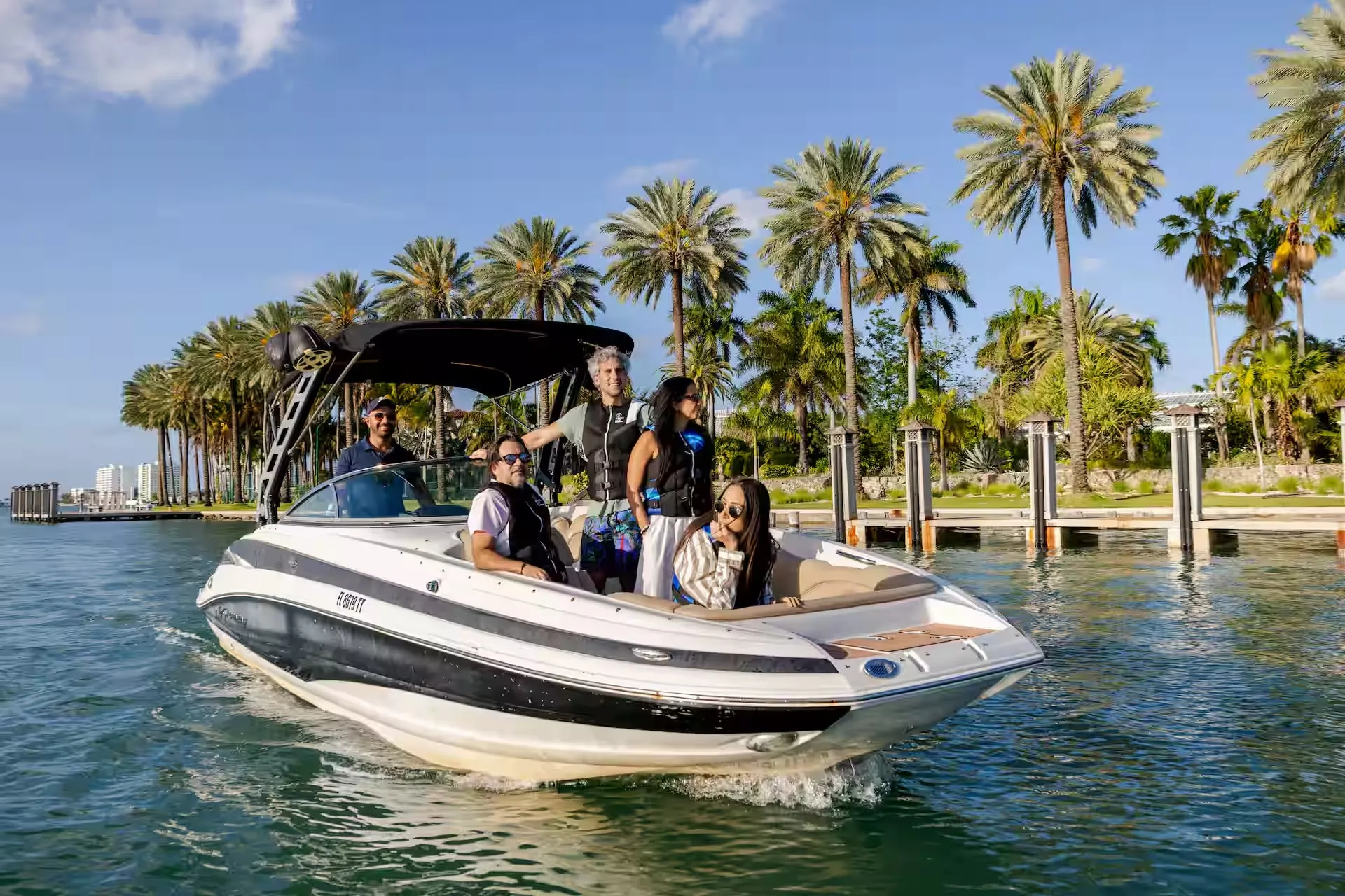 Miami Beach Private Boat | Sandbar + Islands | Captain Included 