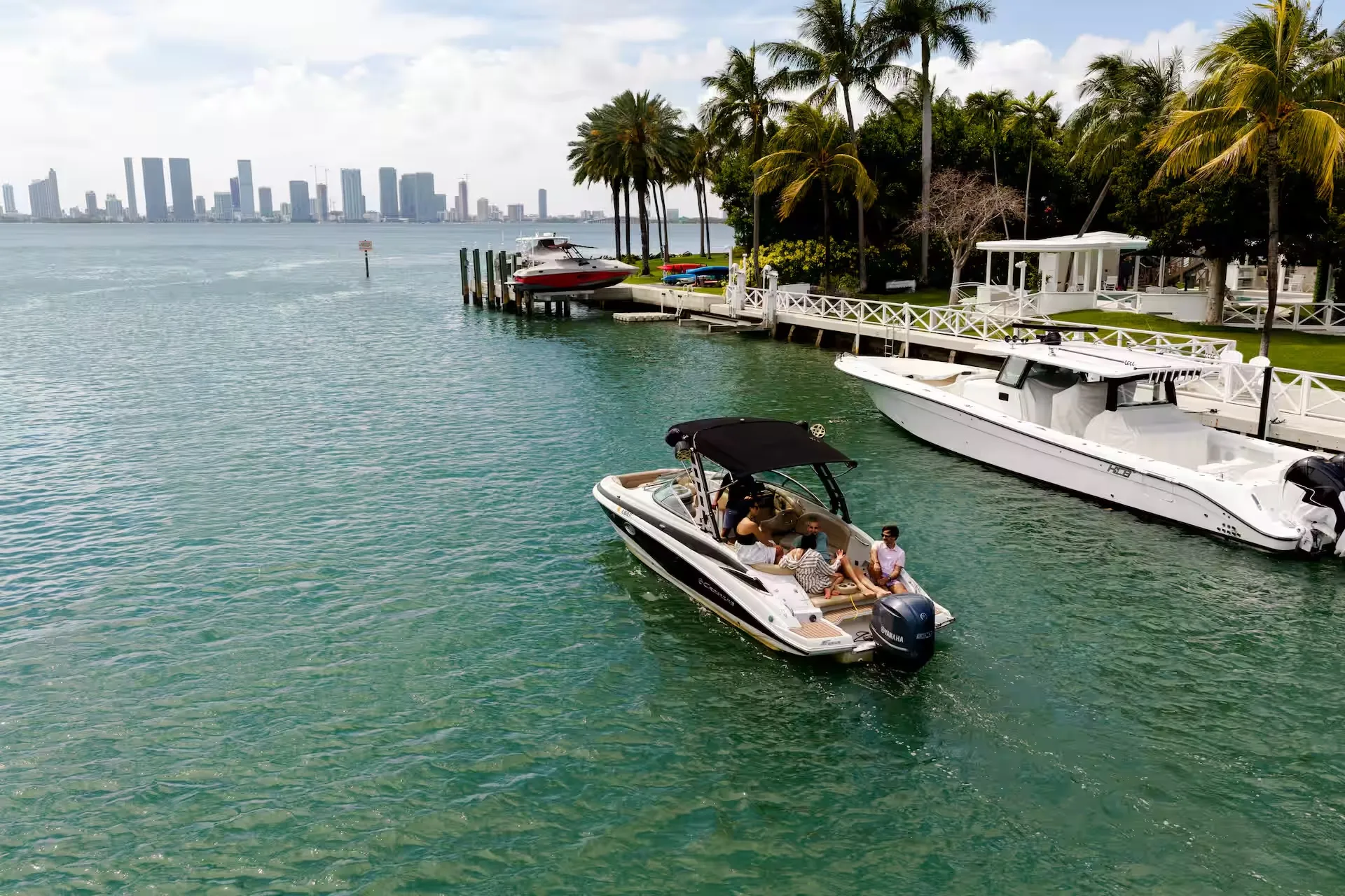 Miami Beach Private Boat | Sandbar + Islands | Captain Included 