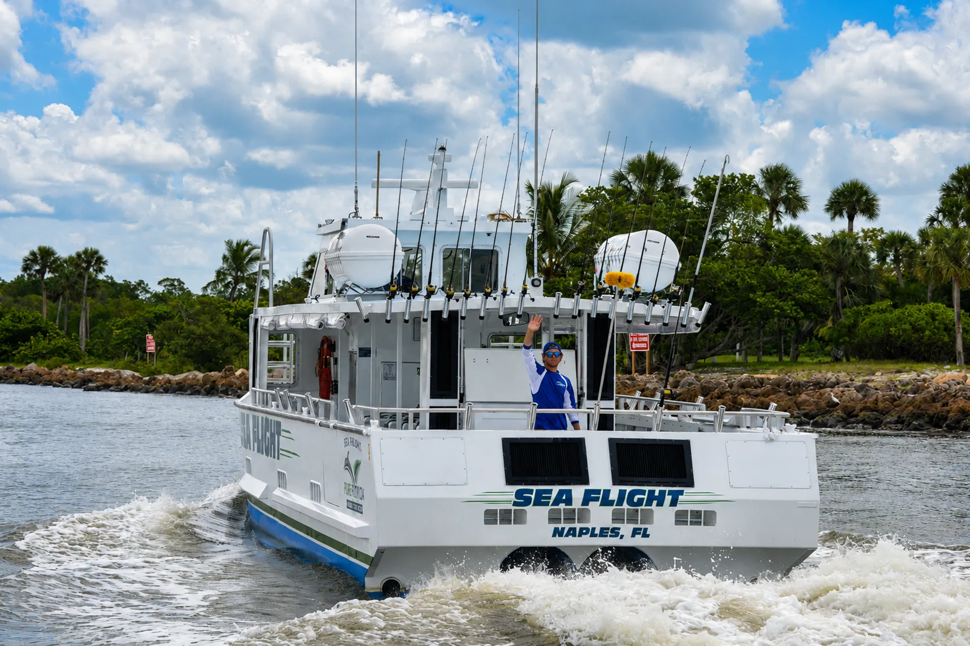 45’ Custom Built  Metal Shark in Naples, FL — photo 3