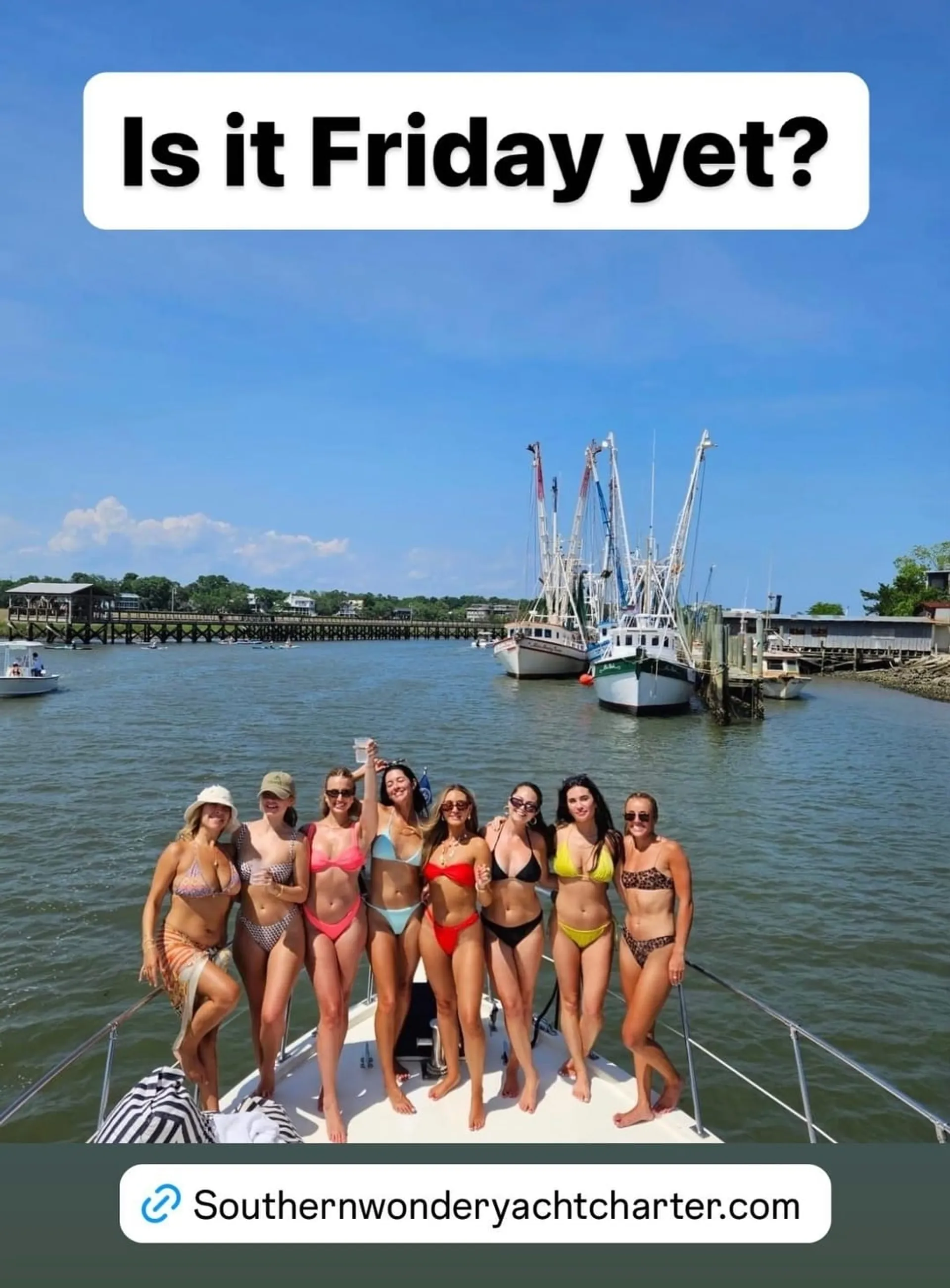 Ultimate Party Yacht in Charleston 