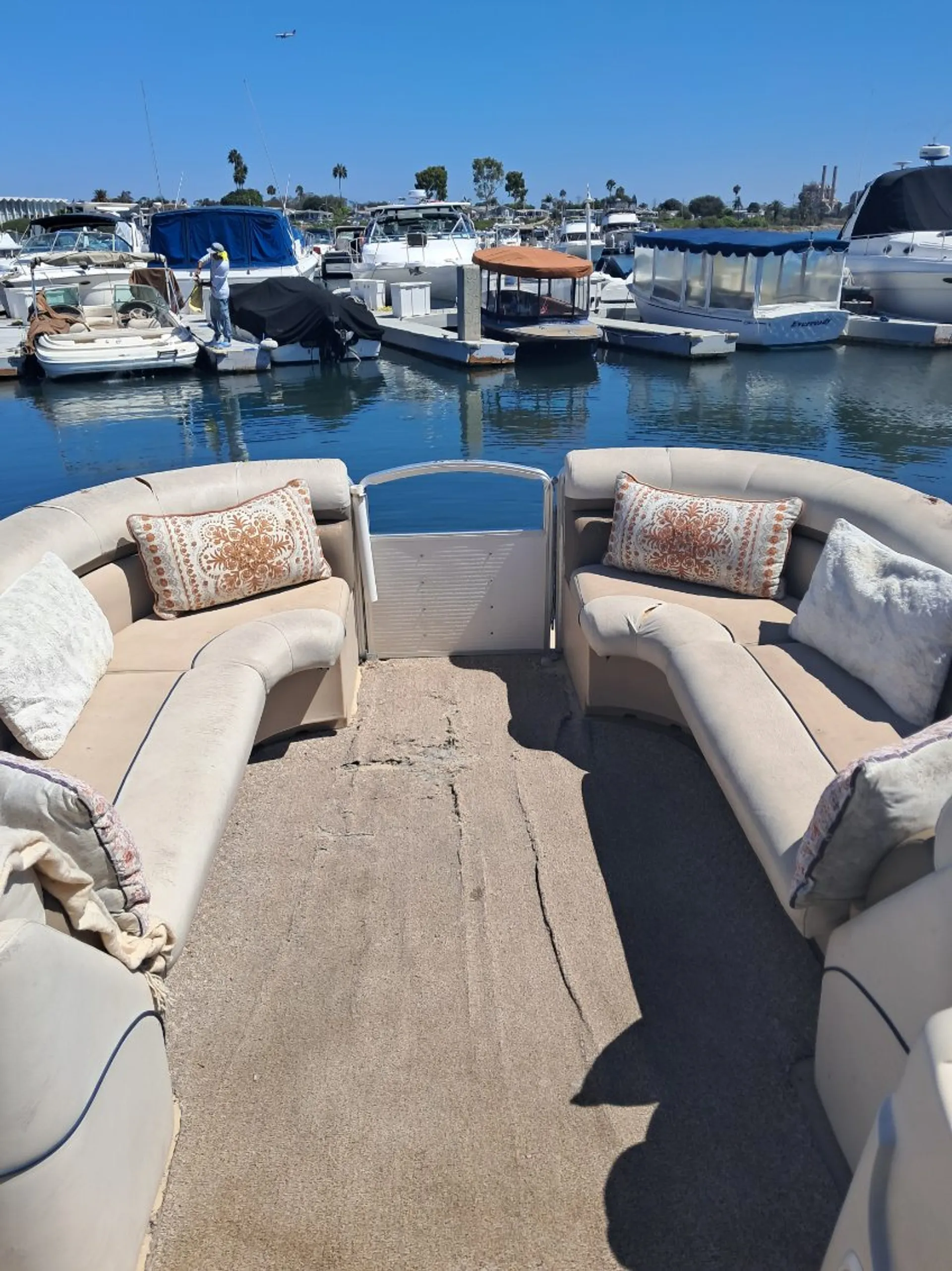 HARRIS FLOTEBOTE 220 SUPER SUNLINER W/25HP 4-S in Long Beach, CA — photo 6