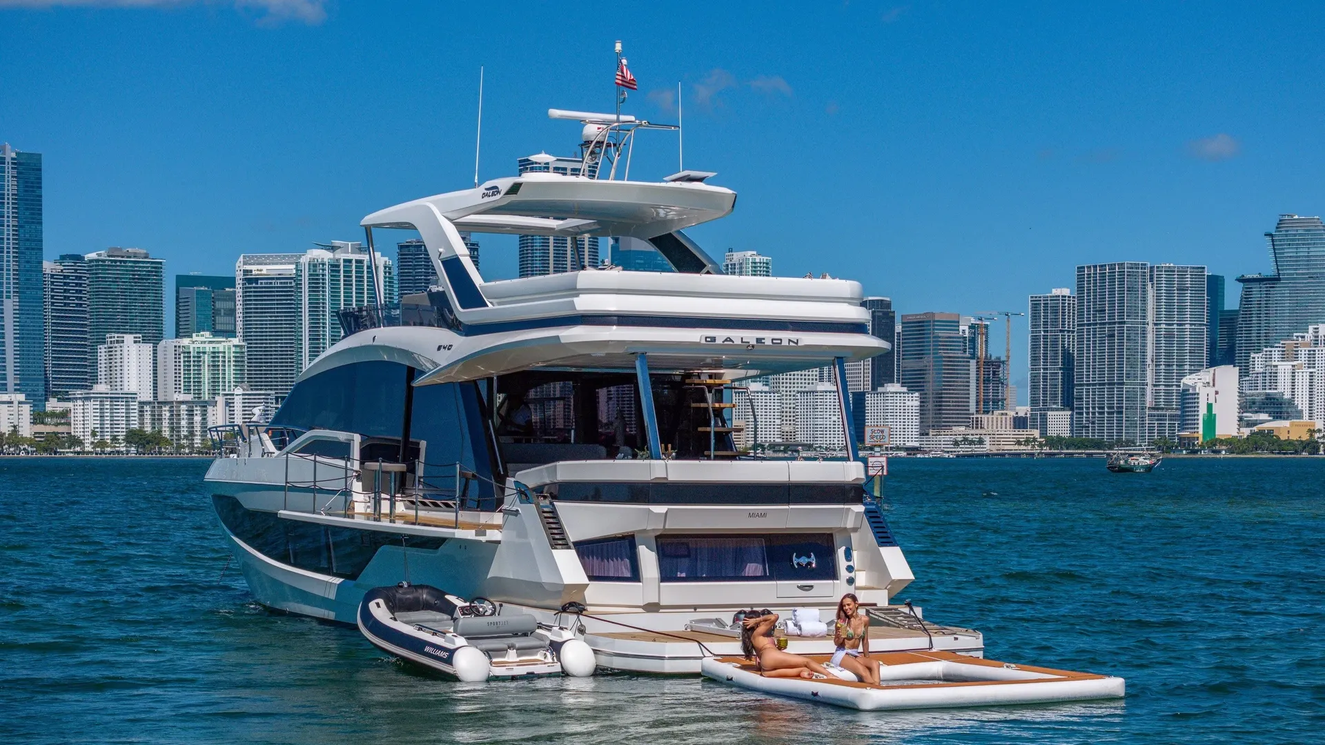 Galeon 680 Flybridge in Key Biscayne, FL — photo 4