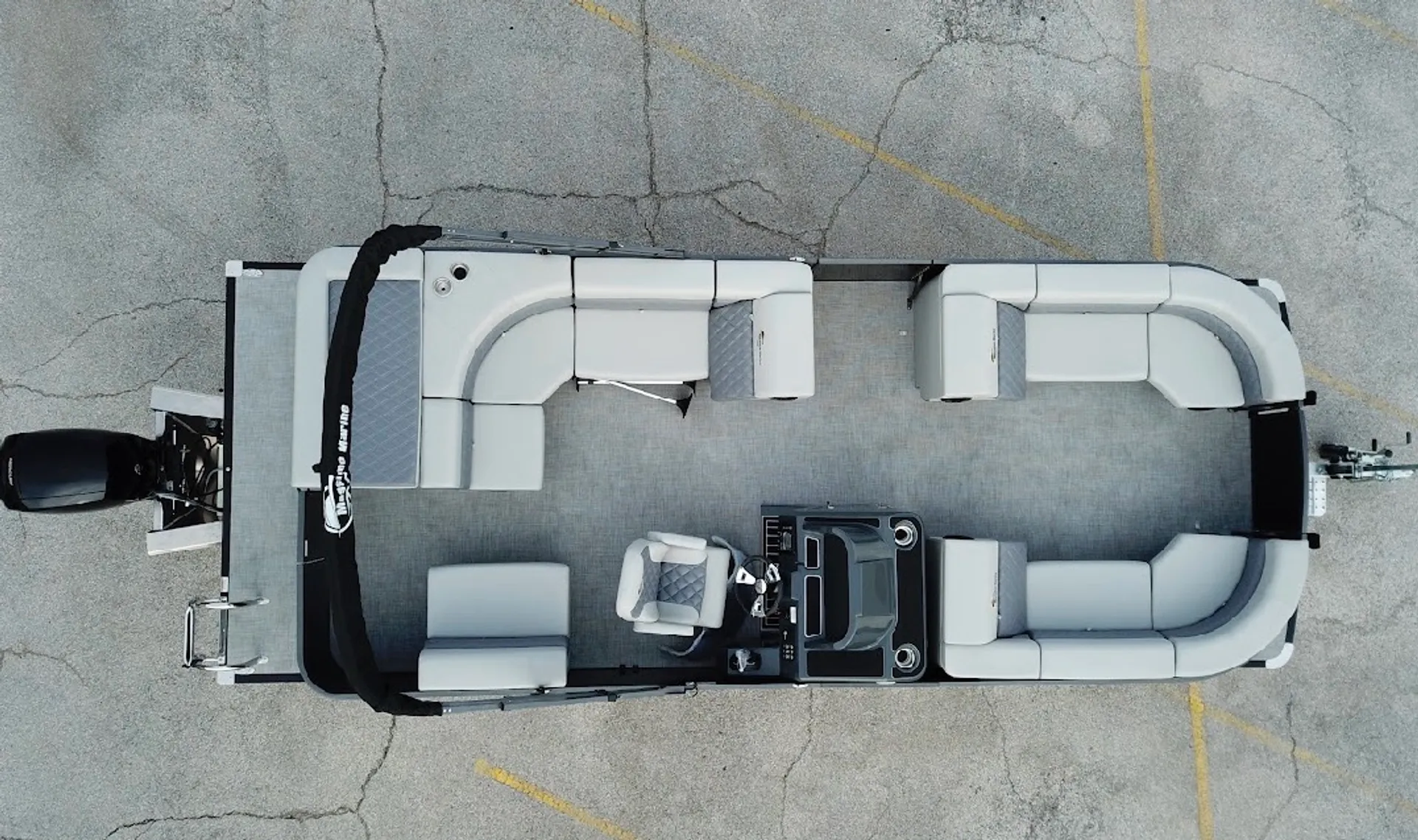 New 24 foot Tri-toon - Spacious, Powerful &amp; Ready for the water