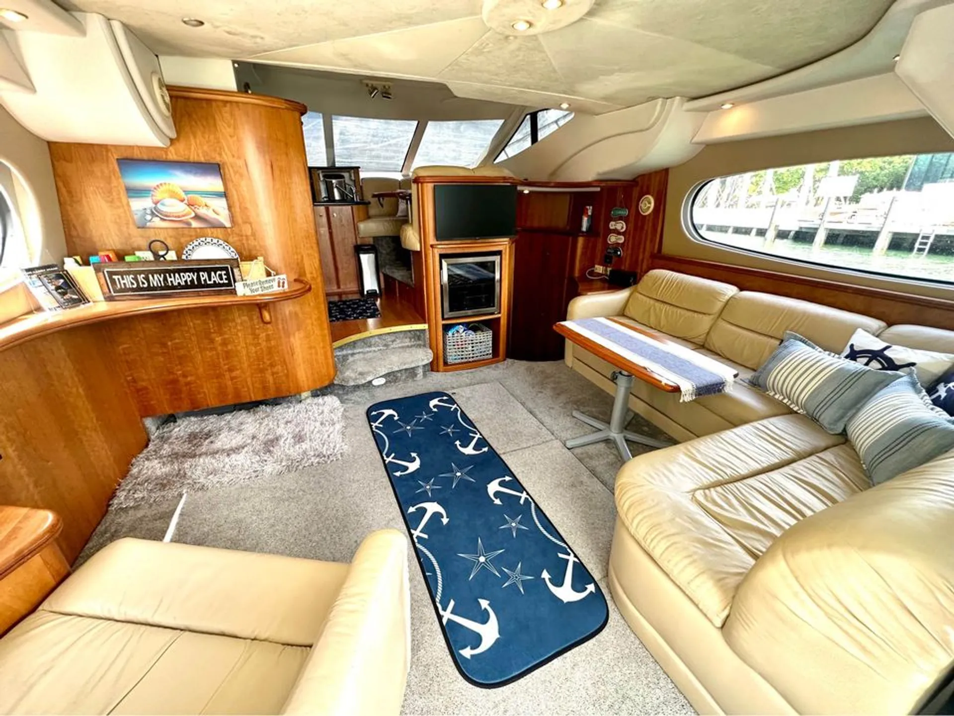 Enjoy "SANTORINI" Silverton Sport Bridge 48ft in Miami!
