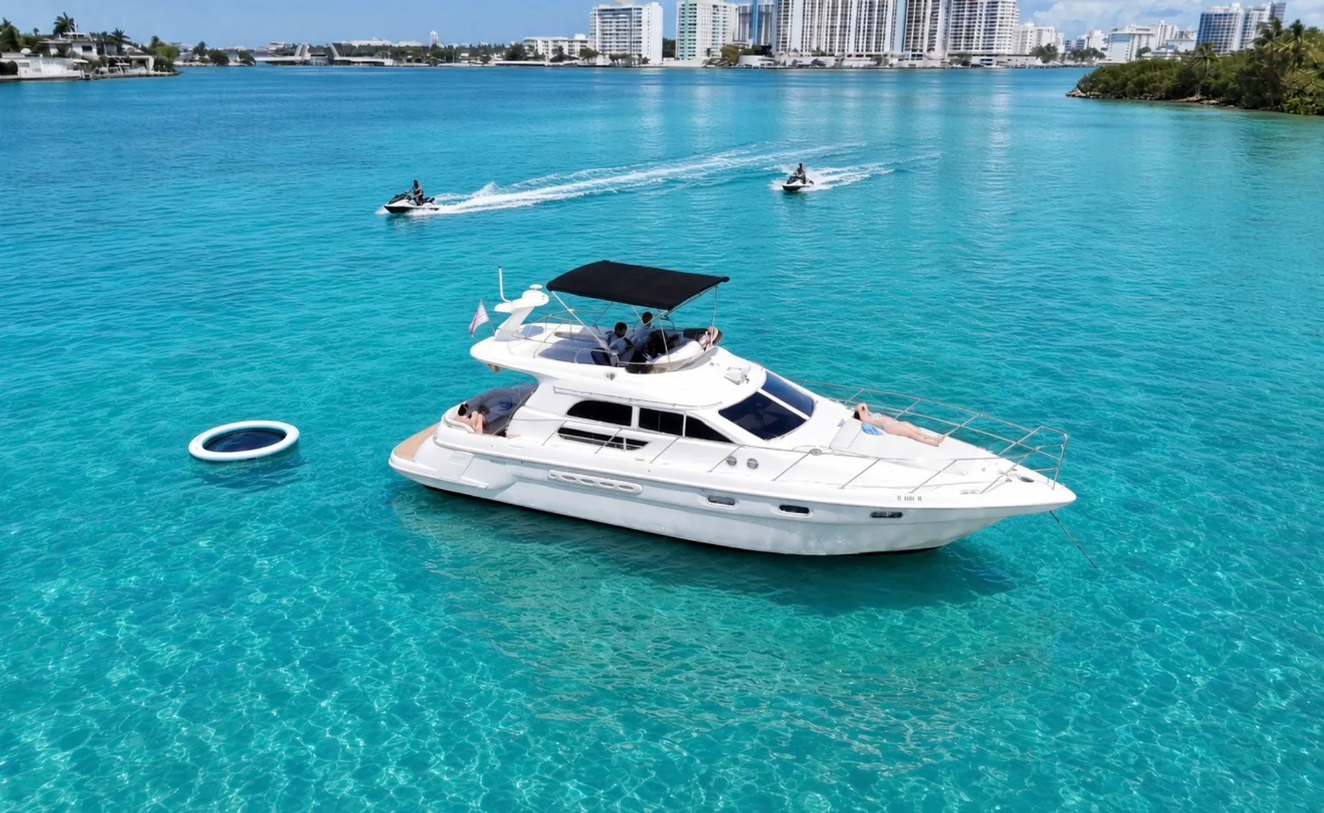 48’ SEALINE | FREE Jetski OR FREE Extra Hour! NO HIDDEN FEES!!