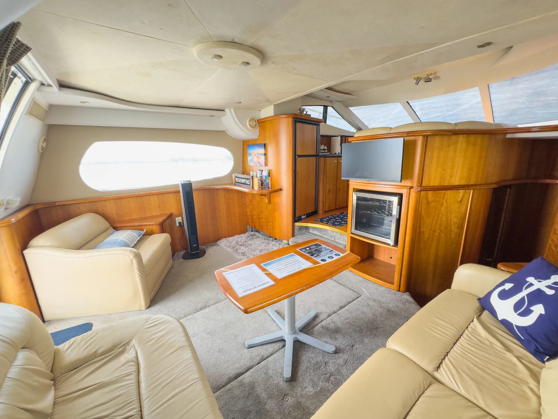 Enjoy "SANTORINI" Silverton Sport Bridge 48ft in Miami!