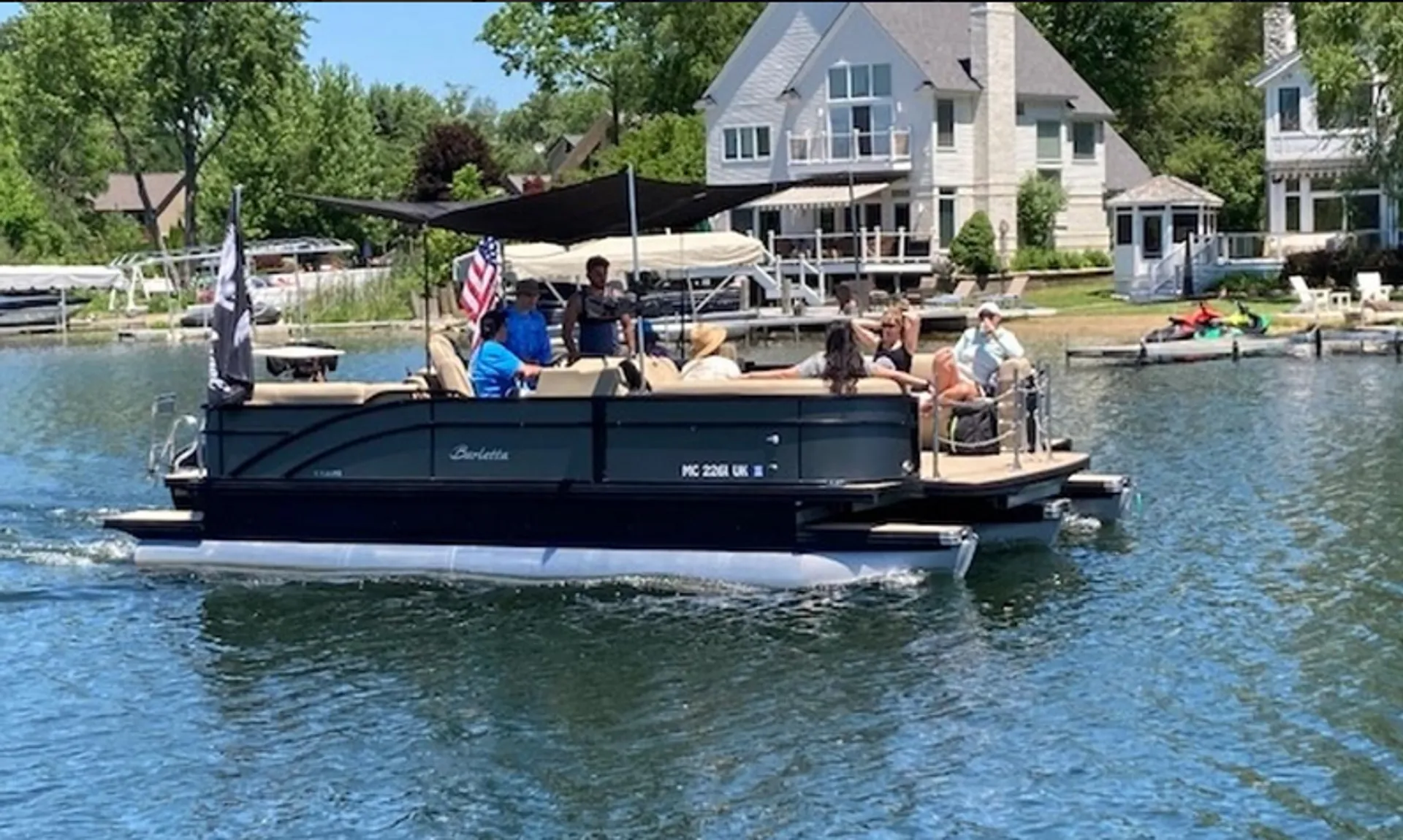 BARLETTA BOATS EX23Q TRITOON SLIDETOON in Waterford Township, MI — photo 2