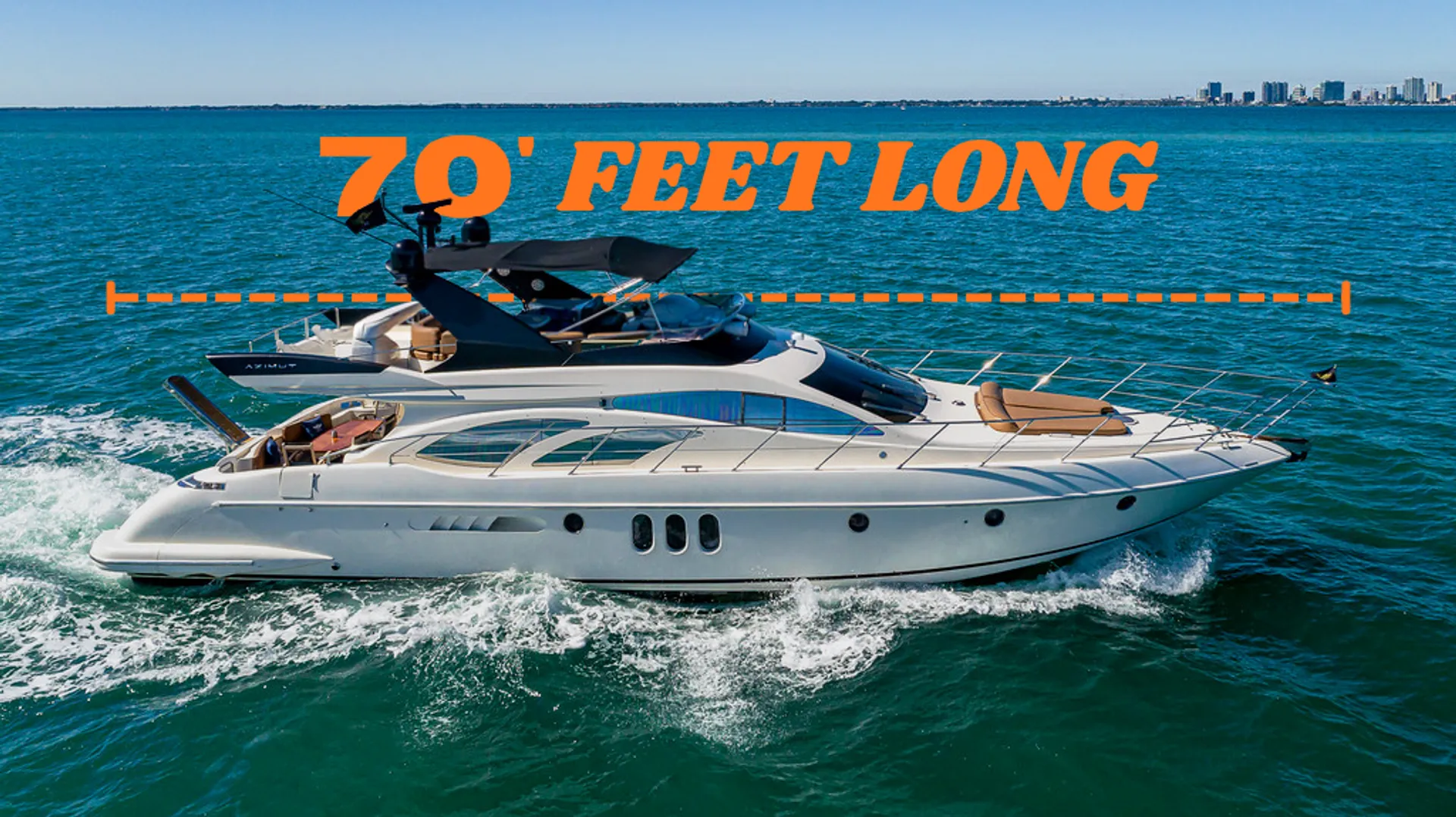 70' AZIMUT DREAM III YACHT EXPERIENCE 