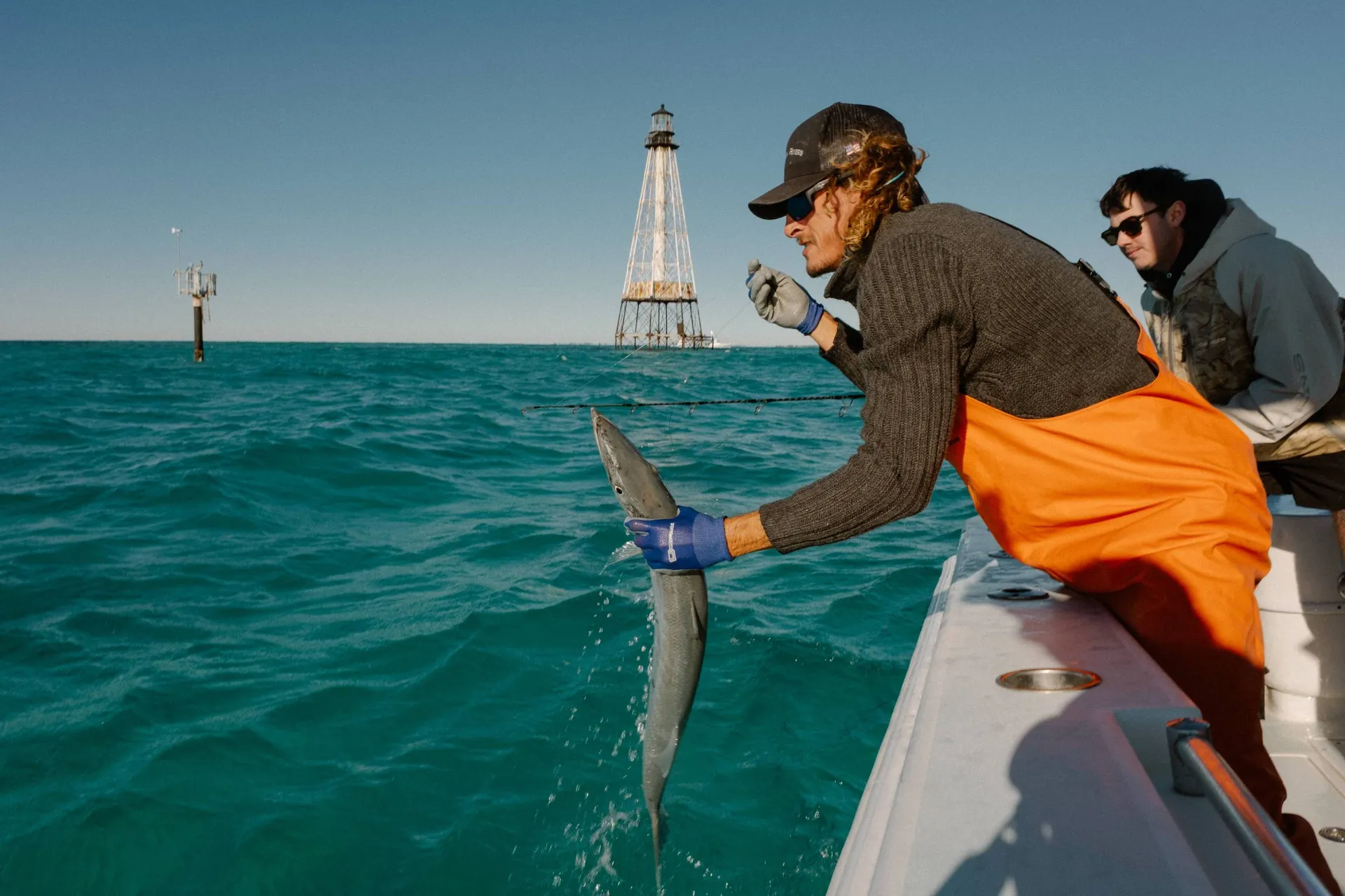 a catamaran in the water in Puerto Rico